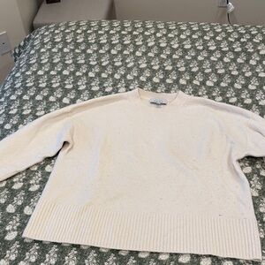 &other stories white sweater